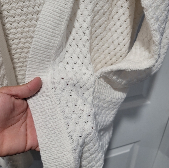 Cozy Hasting & Smith Sweater Women's Cardigan, Open Front, 2 pockets, Knit, - Picture 6 of 9